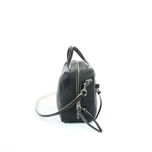 Coach Black Leather Satchel Bag - Picture 4 of 8